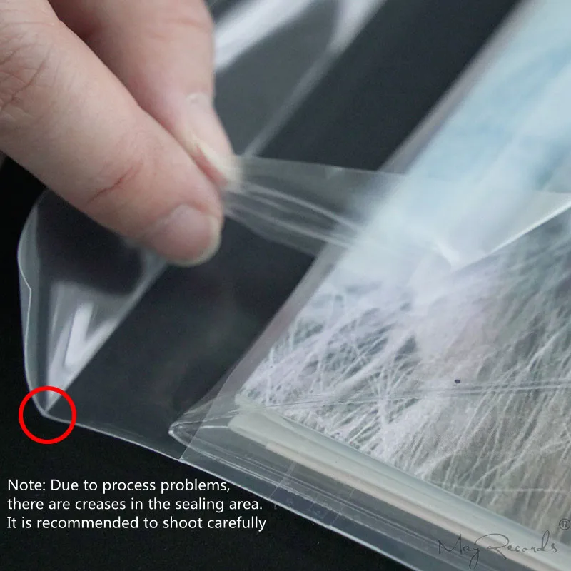 Прозрачные полиэтиленовые защитные перчатки LP для 12-дюймовых пластинок