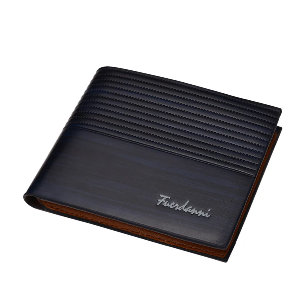 2019 держатель для карт кошелек кожаный мужской двойной ID сумка клатч|Мужские