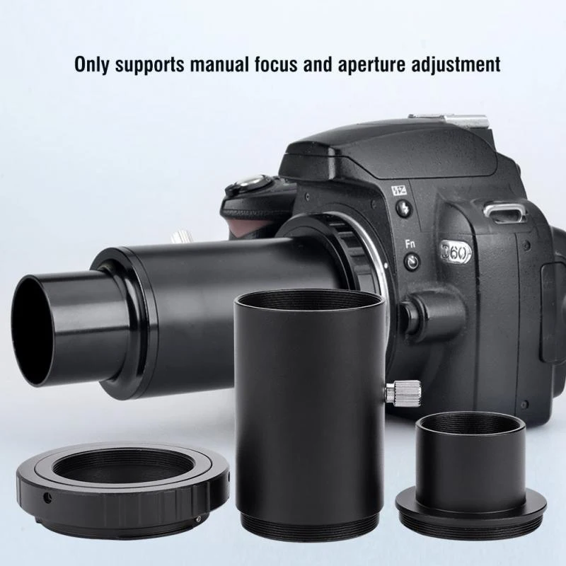3 шт. 1 25 дюйма фиксированный адаптер для камеры удлинитель телескоп крепление