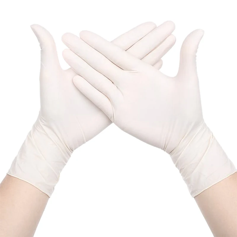 

20Pcs Disposable Nitrile Gloves Latex Dishwashing Kitchen Working Allergy Free Anti-Static Nail Art Household Glove