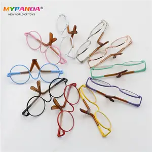 Модные круглые очки, цветные очки, солнцезащитные очки, подходят для кукол 18 дюймов, аксессуары для очков