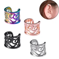 1pc copper earrings clips ear cuff womens clip on earrings cuffs earcuff dummy piercing ear clips without puncture jewelery