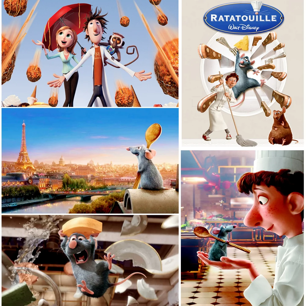 

Disney 5D Diamond Painting "Food Story" Character Cartoon Mouse New Mosaic Rhinestone Decorative Painting DIY Gift