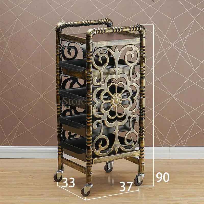 Детская коляска для салона красоты пятислойная тележка окрашивания волос на