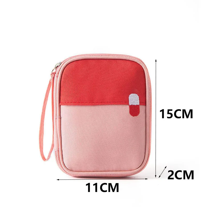 Portable First Aid Medical Kit Travel Outdoor Camping Useful Mini Medicine Storage Bag Emergency Survival Pill Case | Дом и сад