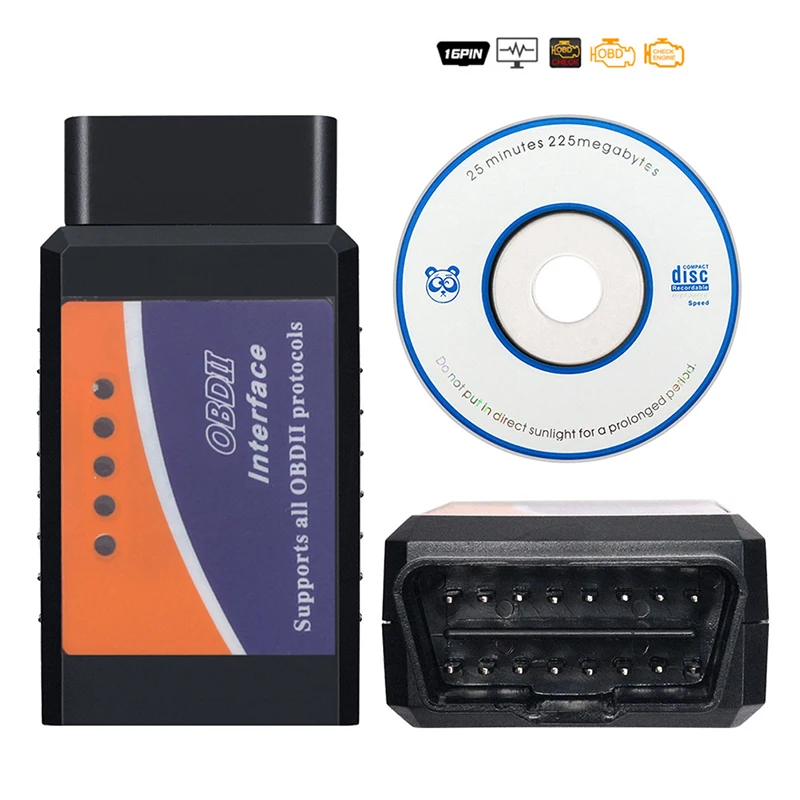 ELM-327 OBD2 сканер для автомобиля ELM327 WiFi V1.5 автомобильные диагностические
