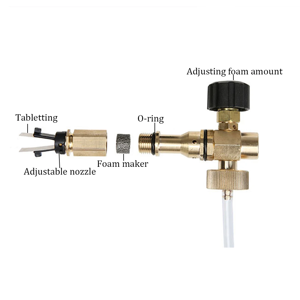 Мойка высокого давления для автомобиля пенная насадка 1Л Nilfisk Gerni серии пушка