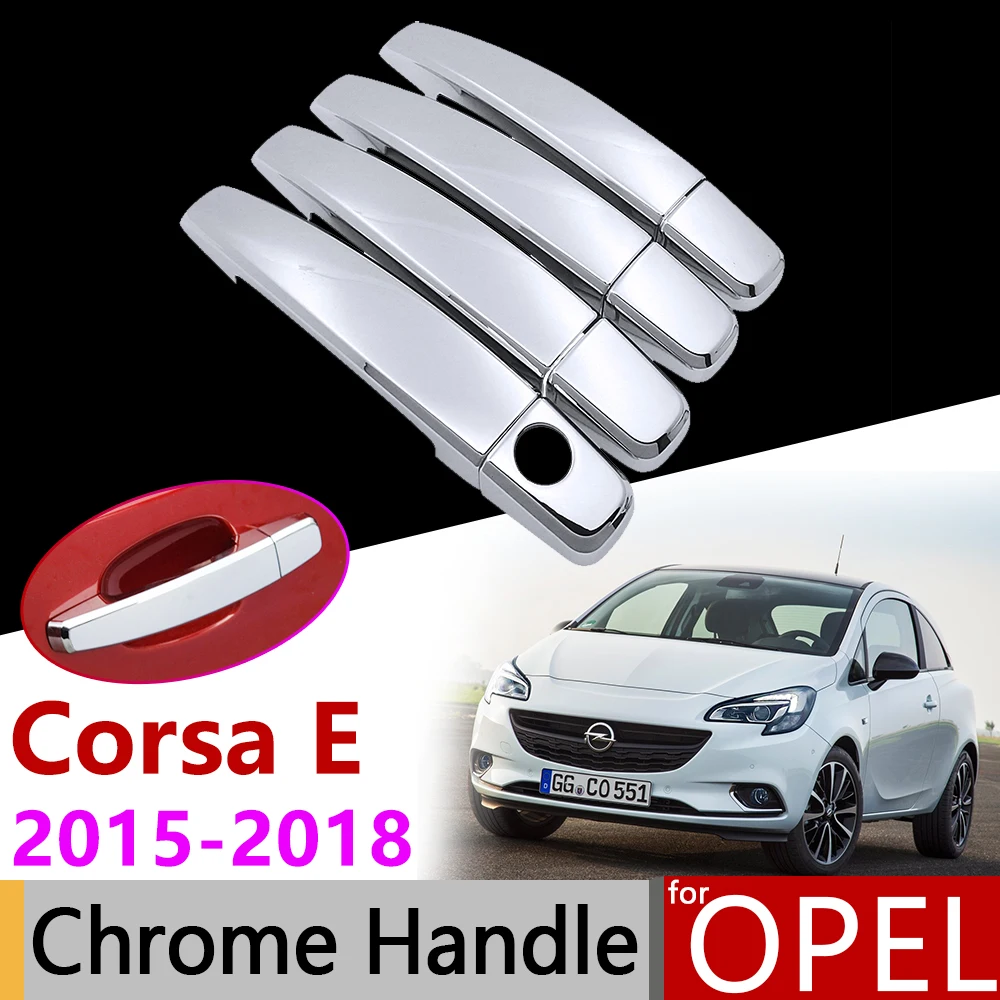 Автомобильные аксессуары хромированная крышка ручки внешней двери для Opel Vauxhall