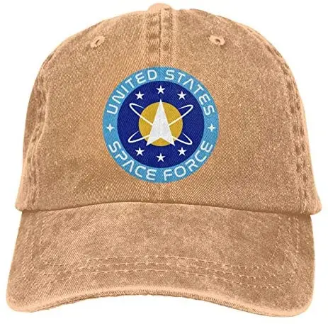 

United States Space Force Hat Unisex Cowboy Hat Does Not Pick Up The Face Shape Hat Circumference 21.6-23.2 Inches