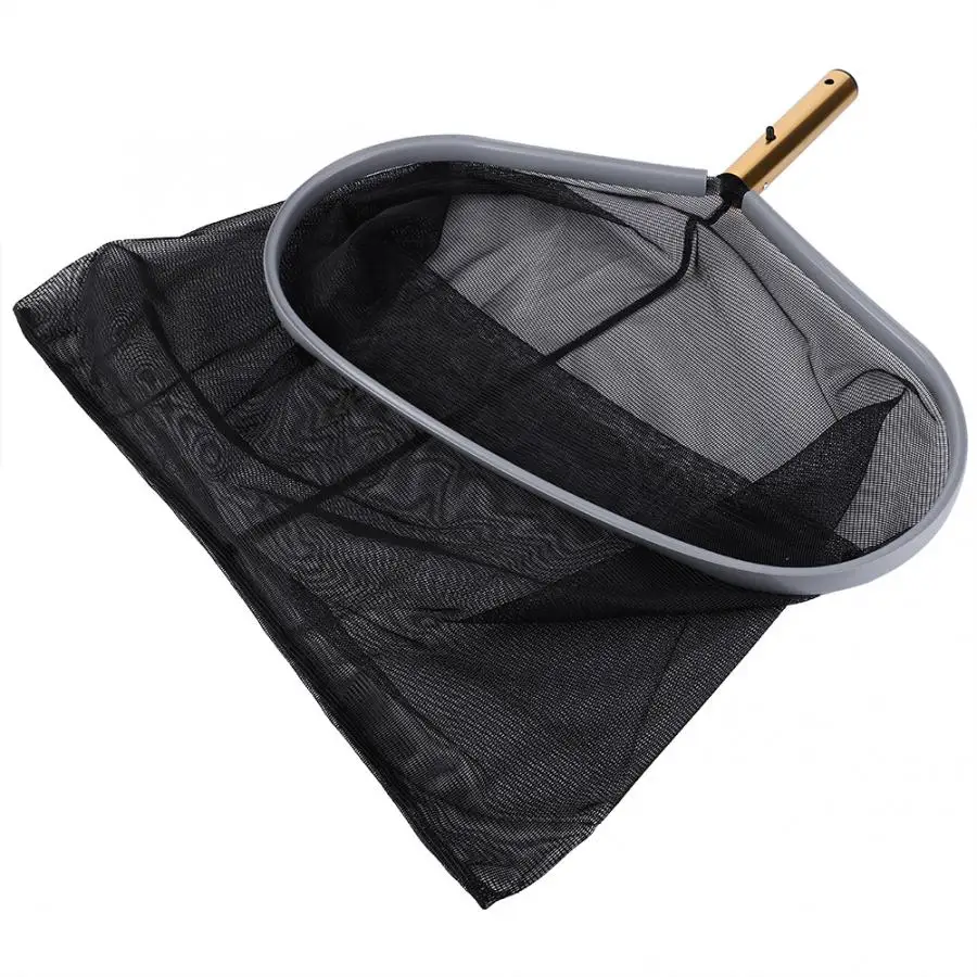 Портативный плавающий сверхмощный очиститель для бассейна Листьев тонкая сетка