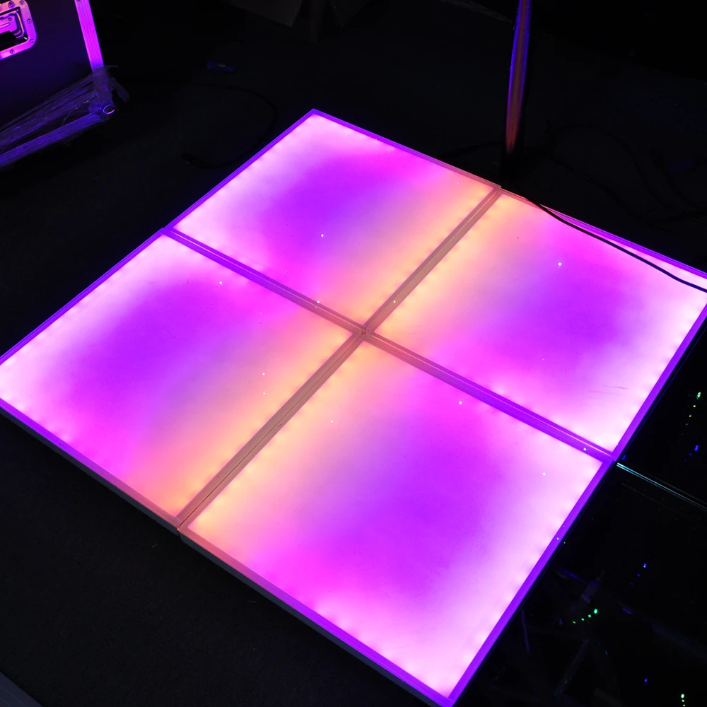 Gigertop RGB 50 см x светодиодный сценический пол КТВ бар закаленное Стекло танцпол
