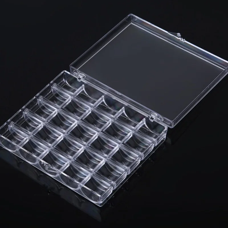 Transparent Plastic Storage Jewelry Box Compartment Container For Beads Earring Rectangle Case Medicine | Дом и сад