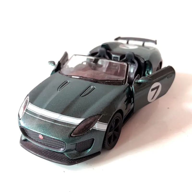 JOYCITY 1/36 весы классические JAGUAR F-TYPE проект 7 Diecast металлические отступить модели