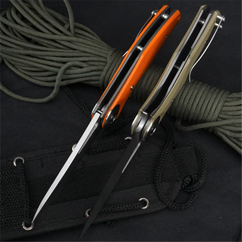 Складной нож TL KHA Тактический Многофункциональный карманный Клинок с лезвием D2