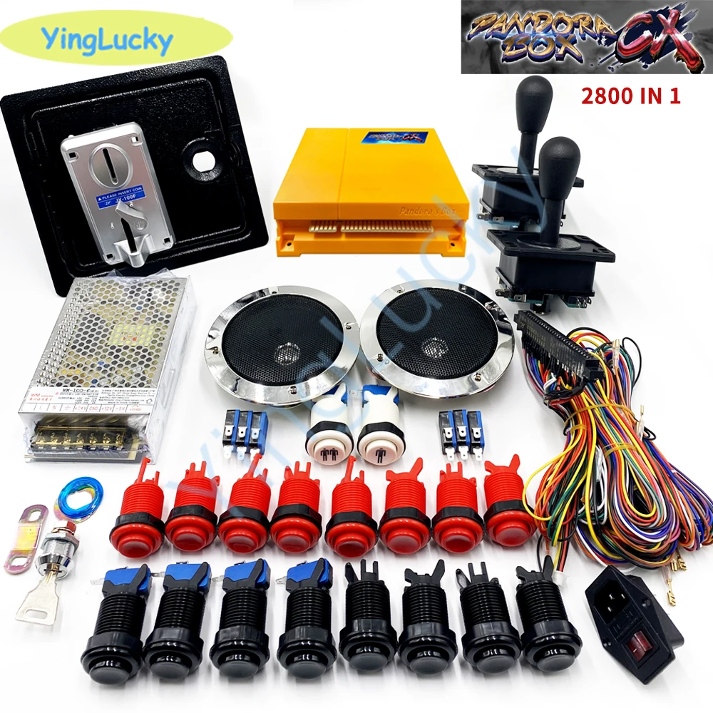 DIY аркадная игра комплект ящик Пандоры CX дёамма Аркады Набор 24V Мощность