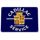 Оловянный знак Cadillac Service, металлические декоративные детали, автомагазин, металлический фотоплакат 20x30 см, металлический налет 2021, новинка, Лидер продаж
