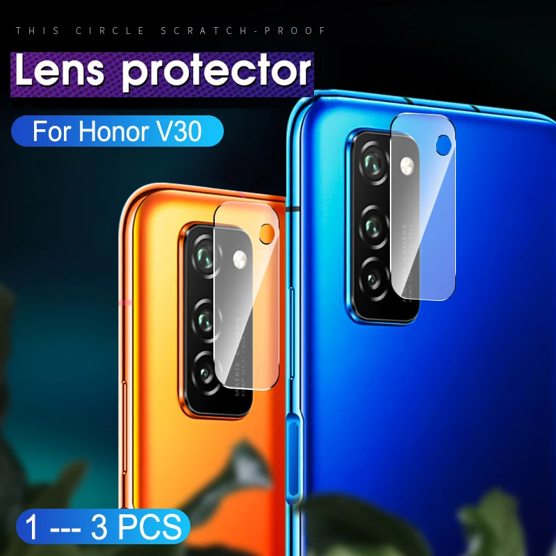 Закаленное стекло для камеры Huawei P40/P30 Pro Lite защитное 3d экрана Honor V30 3 шт.|Защитные