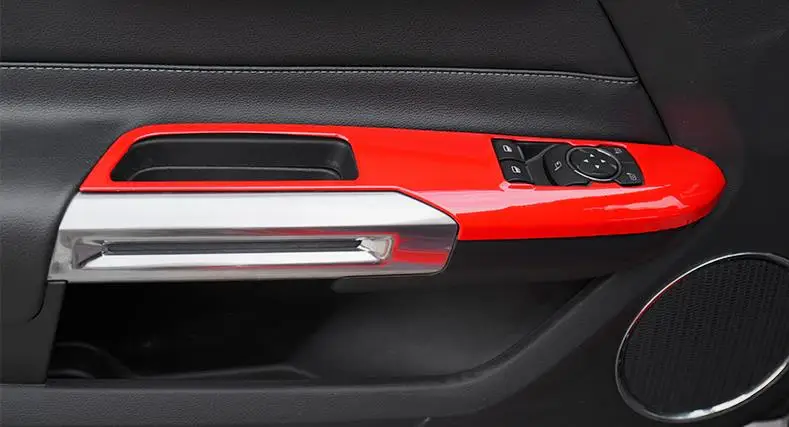 Высокое качество нержавеющая сталь окрашенная красная Автомобильная внутренняя