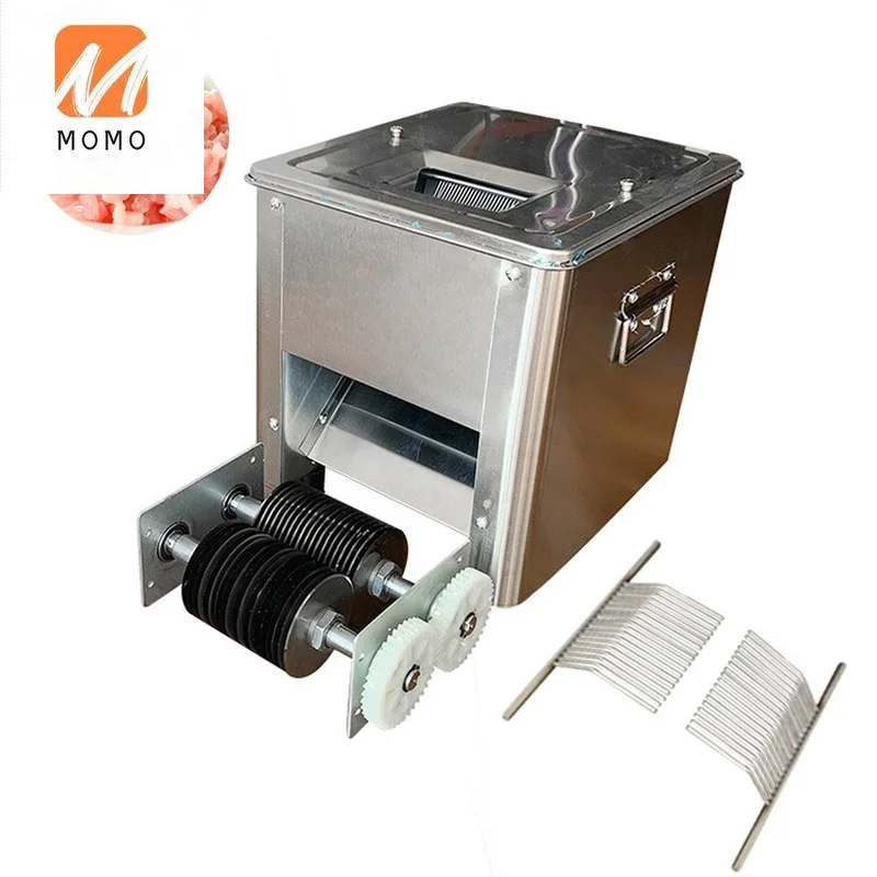 

The Best Small Commercial Restaurant Mini Portable Automatic Soft Meat Cutting Slices Machine To Slicer Cube Dice For Sale Price