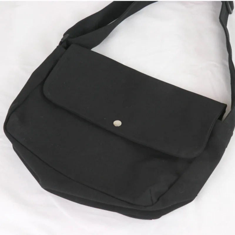 Простая Сумка через плечо Женская Холщовая для женщин маленькая универсальная с