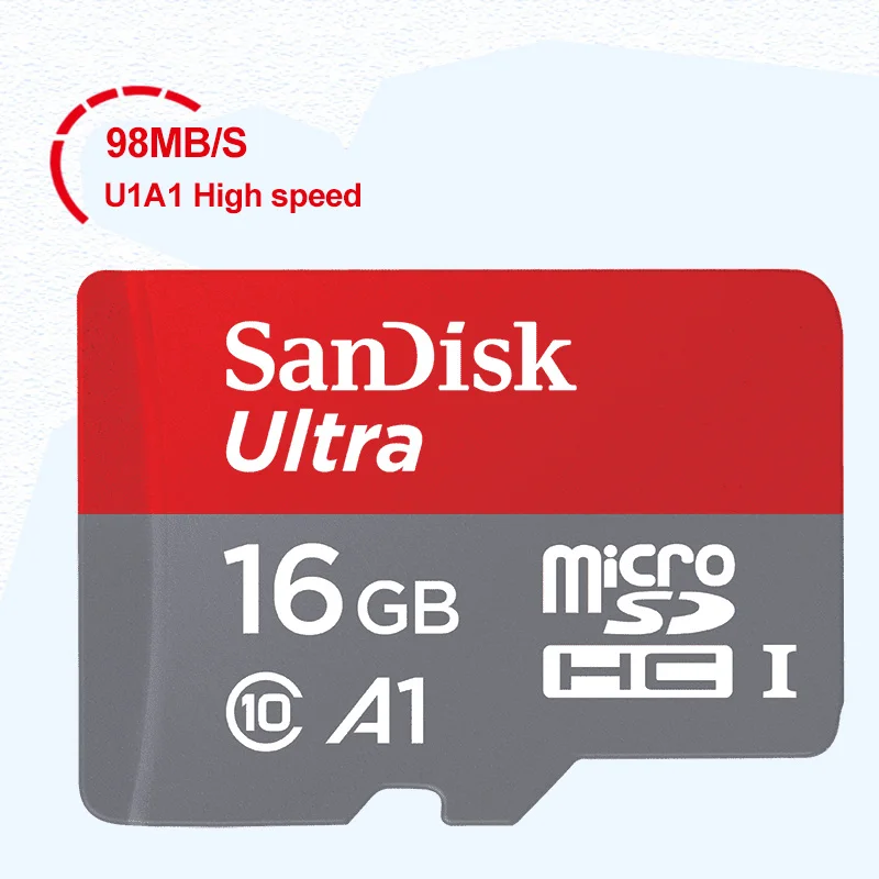 Карта памяти Sandisk Micro SD TF класс 10 128 256 64 32 ГБ | Компьютеры и офис