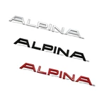 Металлическая наклейка с эмблемой на багажник для BMW ALPINA X1 X3 X4 X5 E46 E90 F20 E60 E39 F10 M1 M2 M3 M5 M6 Стайлинг