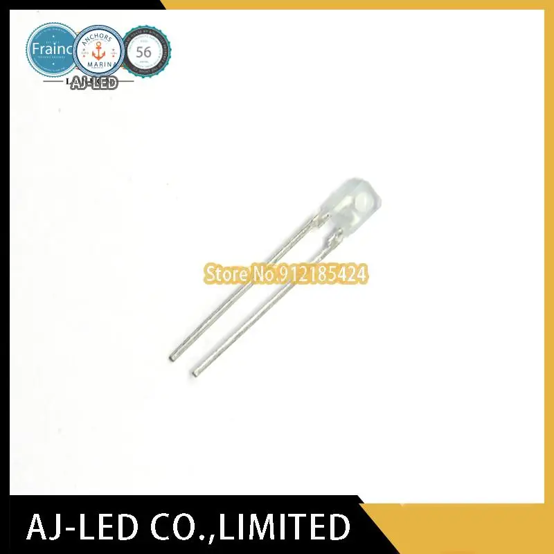 

50pcs/lot LTE-304 side infrared emitting tube photodiode wavelength 850nm Lite-On DIP2 viewing angle ±30°