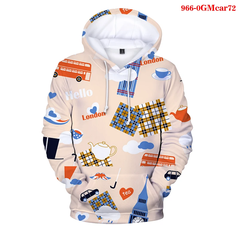 

Men clothes Car Print Fashion Tops New Mens Autumn Men Long Sleeve Hoodies 3D print Sweatshirt Casual funny Hoodie Woman