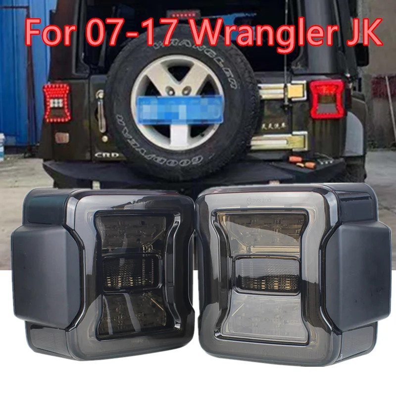 JK Стиль светодиодный фонарь светильник автомобилей tai s для Wrangler 2007 2008 2009 2010 2011 2012