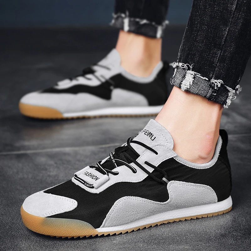 

Tenis Casual Masculino Causal Shoes For Men Leisure Black Casual Fashion Sneakers Mesh Mens Loafers