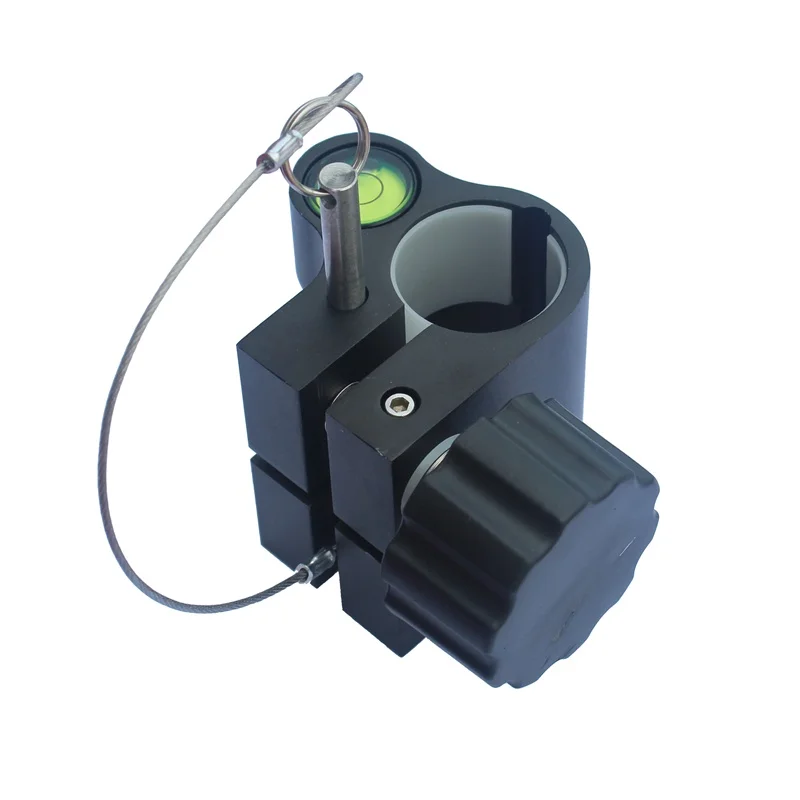 Уровень выравнивающего элемента высокоточный нивелир черного цвета для