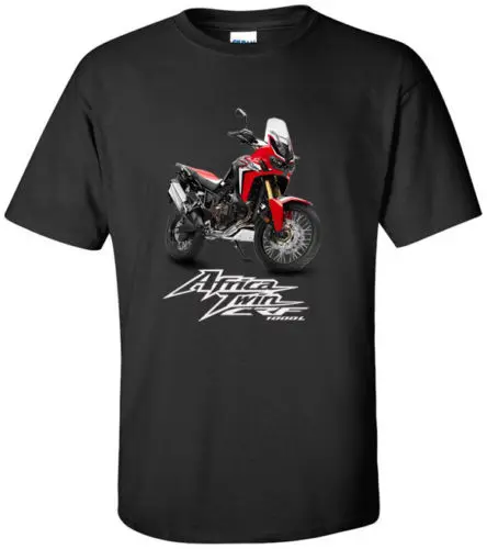 2019 Милая Африка Twin Crf 1000 мотоцикл Motorrad Мужская футболка модная мужская | одежда