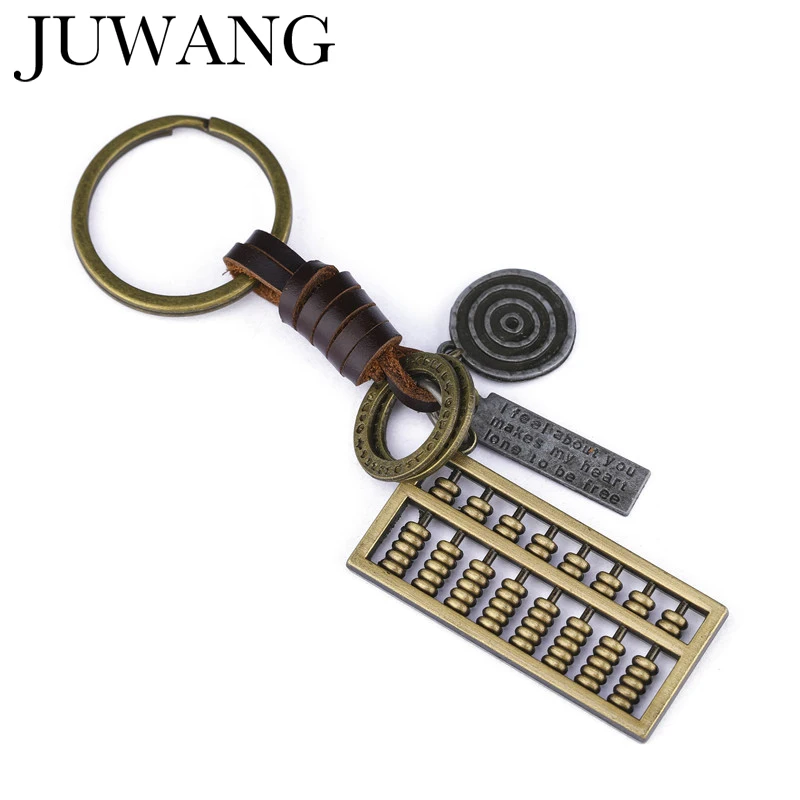 

New Design metal Chinese Abacus Keyring Keychain Mathematics Pendant Accessories Man Car key chain