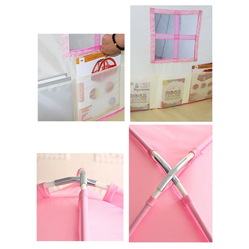 

Kids Indoor Outdoor Castle Tent Baby Princess Game House Flowers Blossoming House Folding Game House Gifts