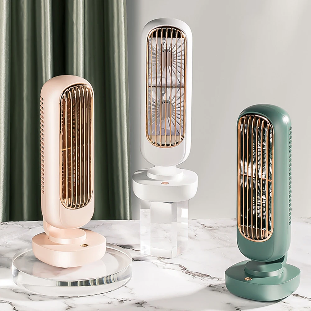 

Портативный охлаждающий вентилятор с USB-зарядкой, домашний и офисный кулер для персонального компьютера, 3-скоростной Регулируемый бесшумн...