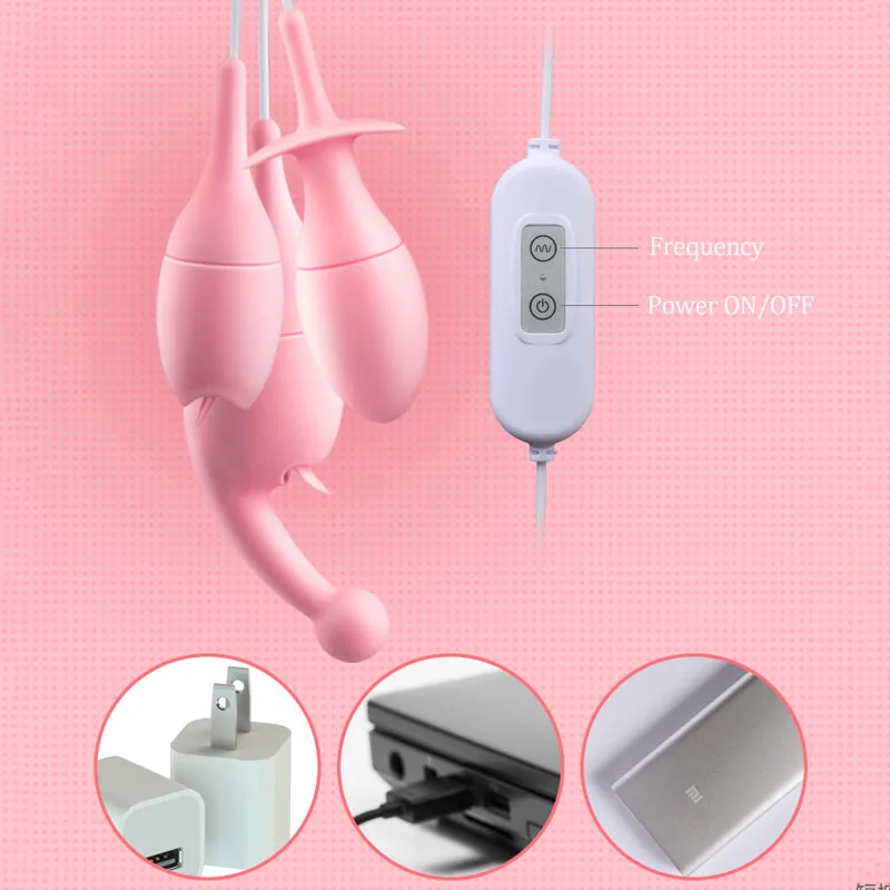 Женский Вибратор для орального лизания языка USB-вибратор прыжков Стимулятор