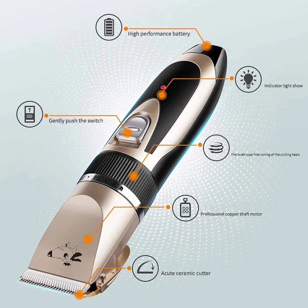 Электрические машинки для груминга собак Беспроводная Бритва домашних животных