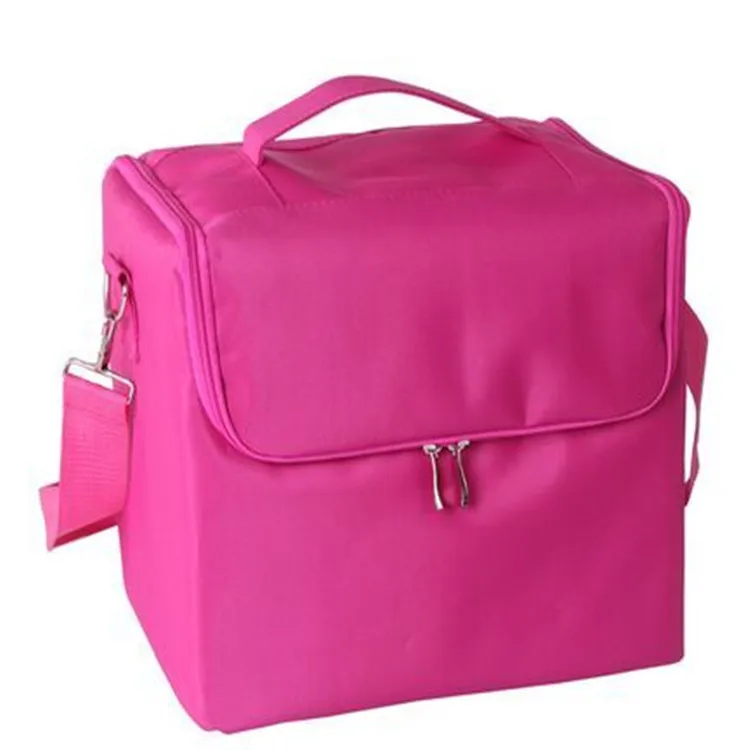 Портативная профессиональная косметичка для макияжа сумка хранения