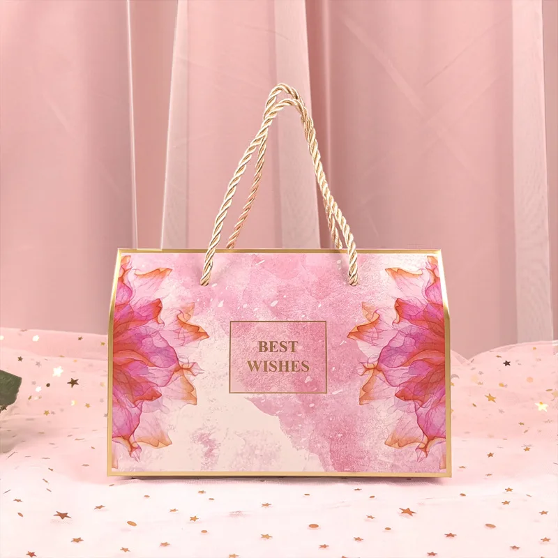 

flower candy paper gift box коробка упаковка gift bag birthday wedding gift packaging box пакетики для конфет коробка картон