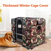 Dog Cat Bird Pet Cage Cover Waterproof Windproof Rainproof Accessories (Winter Type)