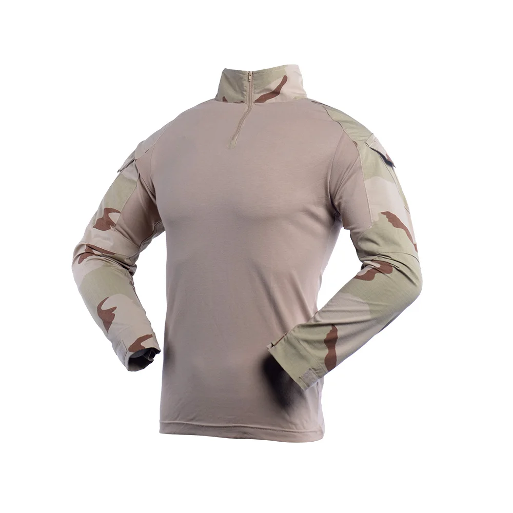 

Рубашка Тактическая Военная, Армейская, французская, камуфляжная, для страйкбола, Мультикам, охоты, рыбалки