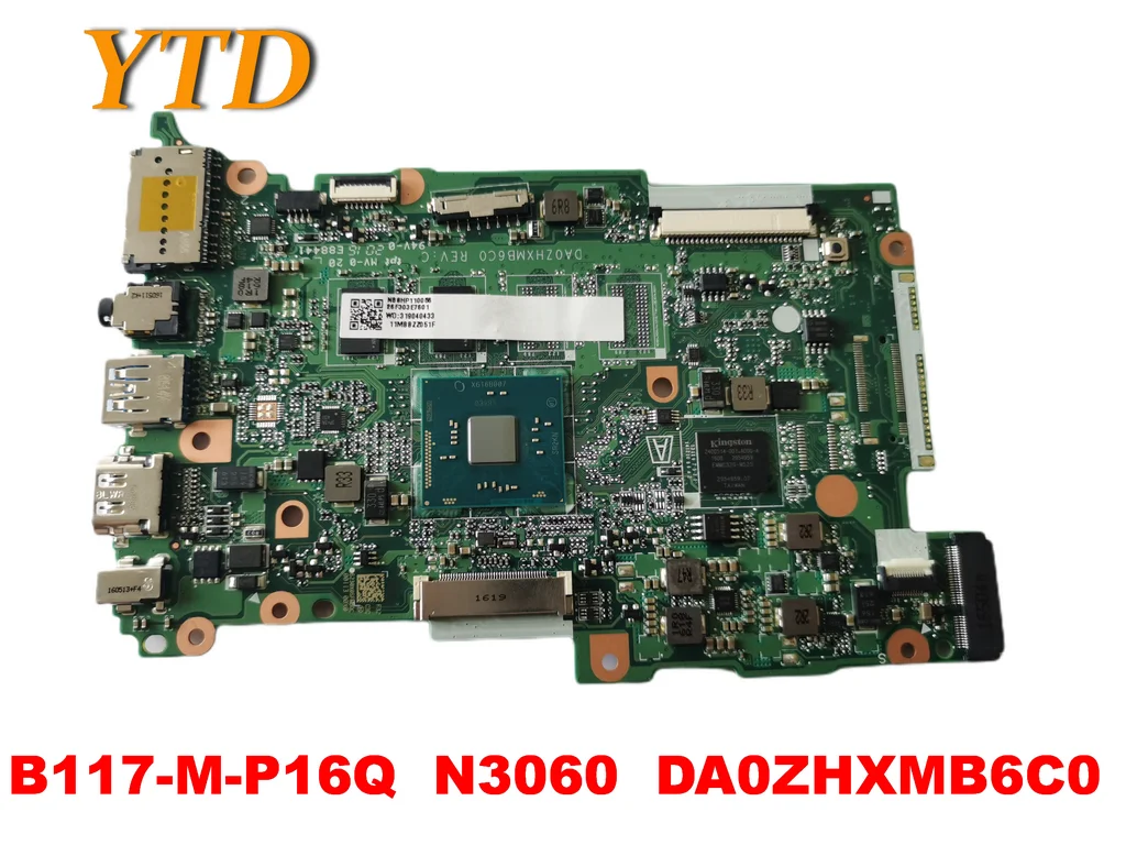Original for ACER Aspire One 11  B117-M Laptop  motherboard B117-M-P16Q  N3060  DA0ZHXMB6C0  tested good free shipping