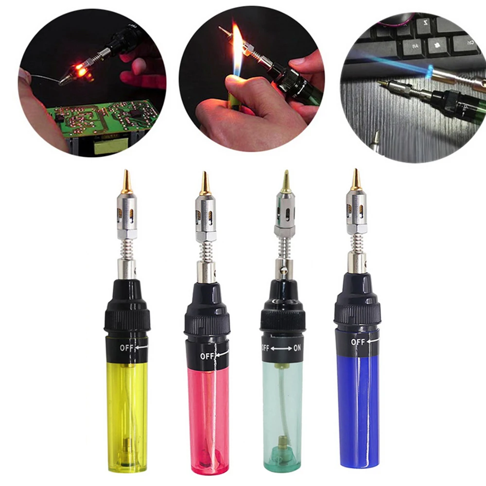 Аккумуляторный бутановый паяльник 1300 по Цельсию инструмент для сварки бутановых