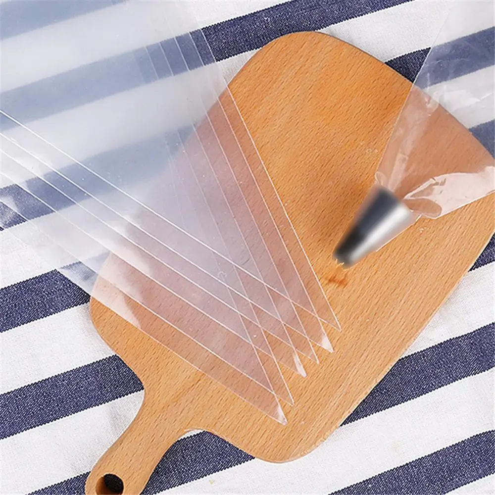 

Set Silicone Pastry Bag Tips Kitchen DIY Icing Piping Cream Reusable Pastry Bags +5bag Ties Set Cake Decorating Tools