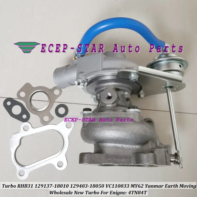Бесплатная доставка RHB31 VA110021 VA110024 129403-18050 129189-18010 Turbo для промышленного двигателя