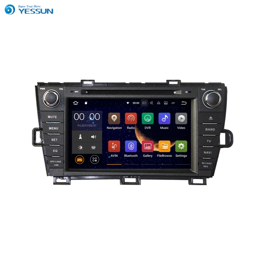 

YESSUN для Toyota PRIUS 2009 ~ 2013 Android Автомобильная магнитола мультимедийный Аудио Видео Радио Мульти-сенсорный экран
