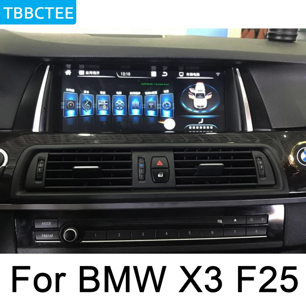 Автомобильный мультимедийный плеер для BMW X3 F25 2014-2017 NBT Android автоматическое радио