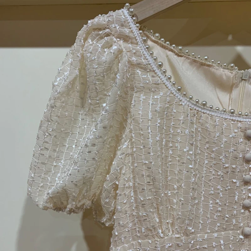 

Chiffon Mini Summer Dress 2020 Embroidery Elegant A Line Square Neck Vestido Party Robe Boho Beach Festa Ladies Sexy Dressess