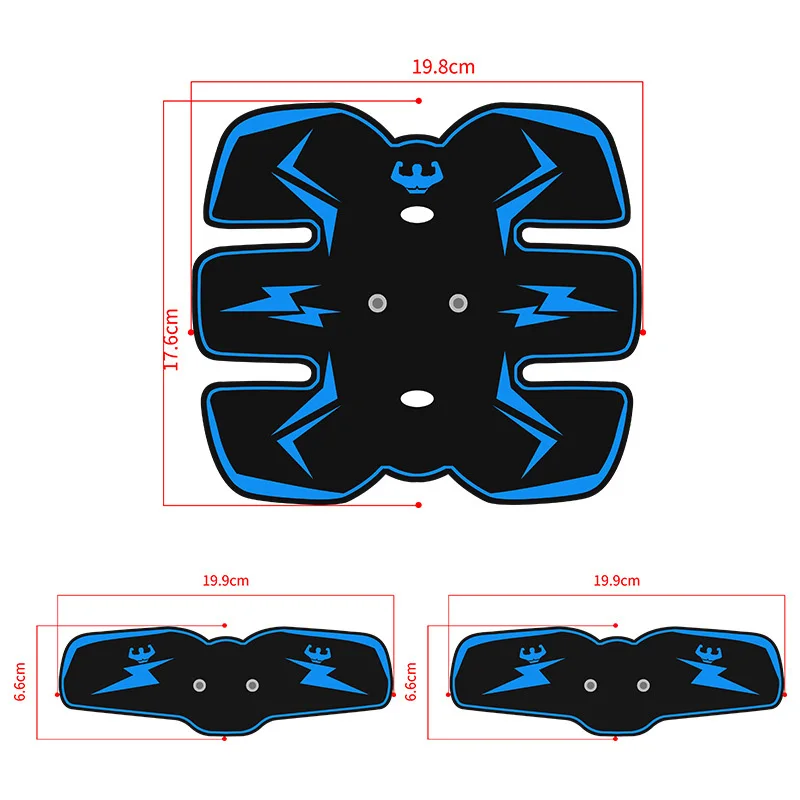 

Wireless Abdominal Muscle Stimulator Abs Trainer Ems Muscle Stimulation Machine Fitness Massage Smart Electric Body Massager