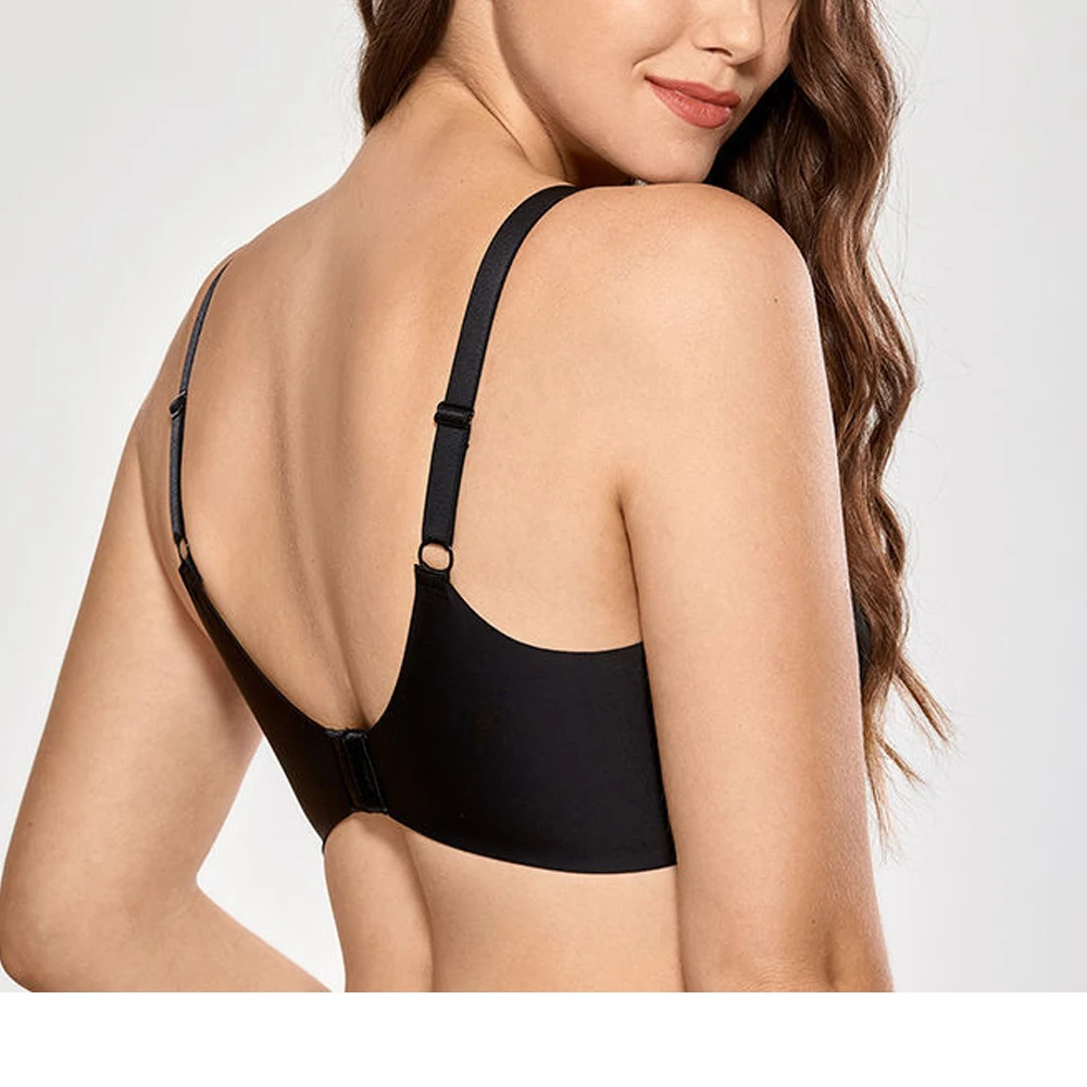 Women Brassieres Seamless Wire Free Bra Soft Intimate Women's Underwear Female Lingerie Quality Sleepwear One-Piece ABCDDDEFG